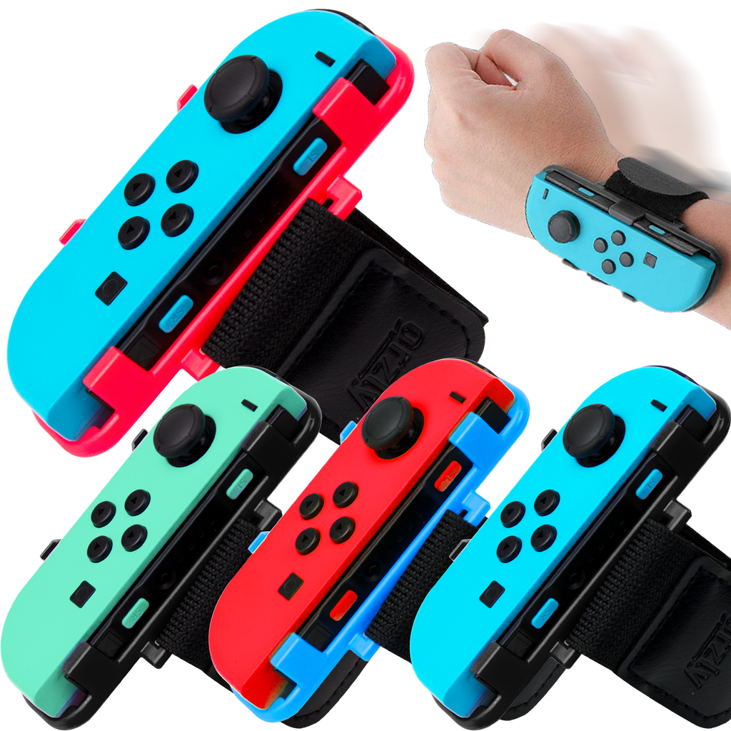 Joy-Con Wrist Bands for Nintendo Switch & OLED | Orzly