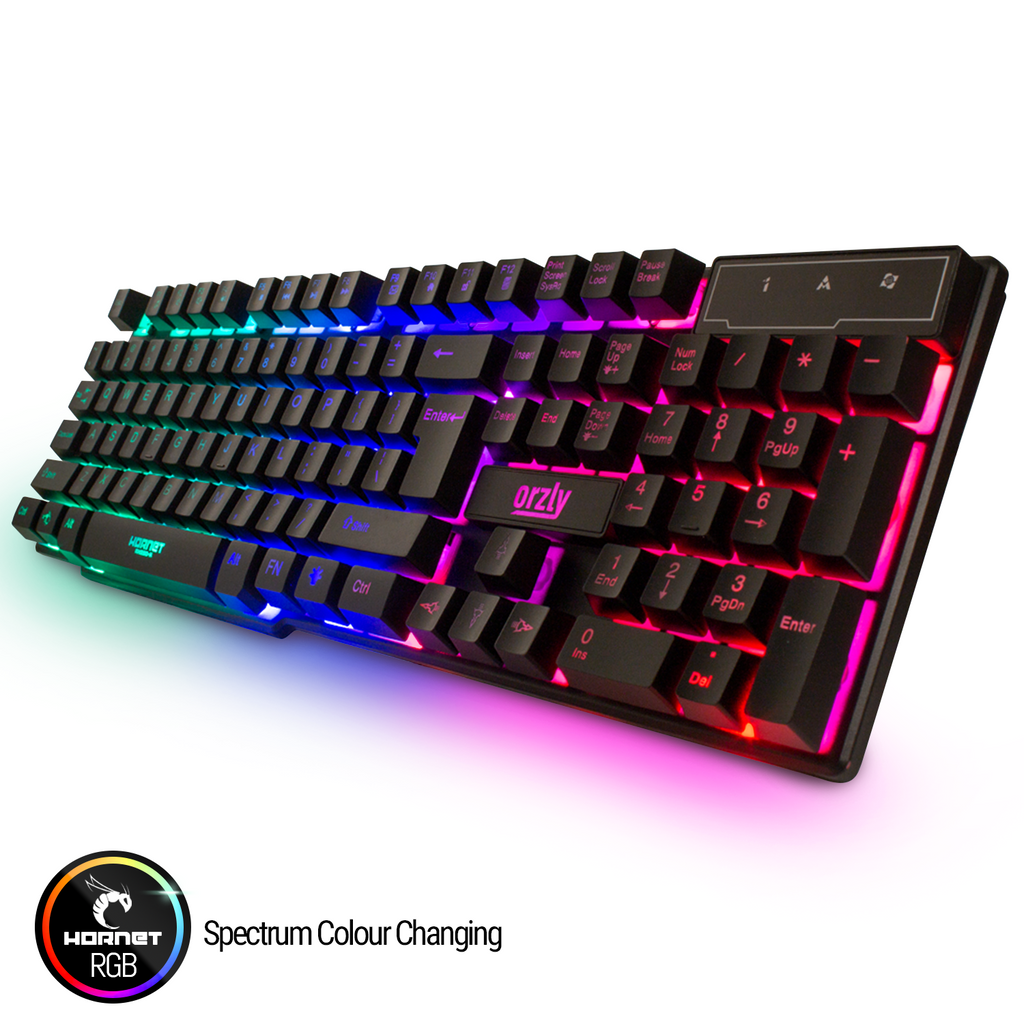 RX250-K Gaming Keyboard - Black | Orzly