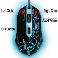 RX250-M Gaming Mouse - Orzly