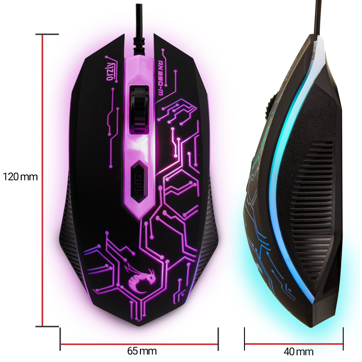 RX250-M Gaming Mouse - Orzly