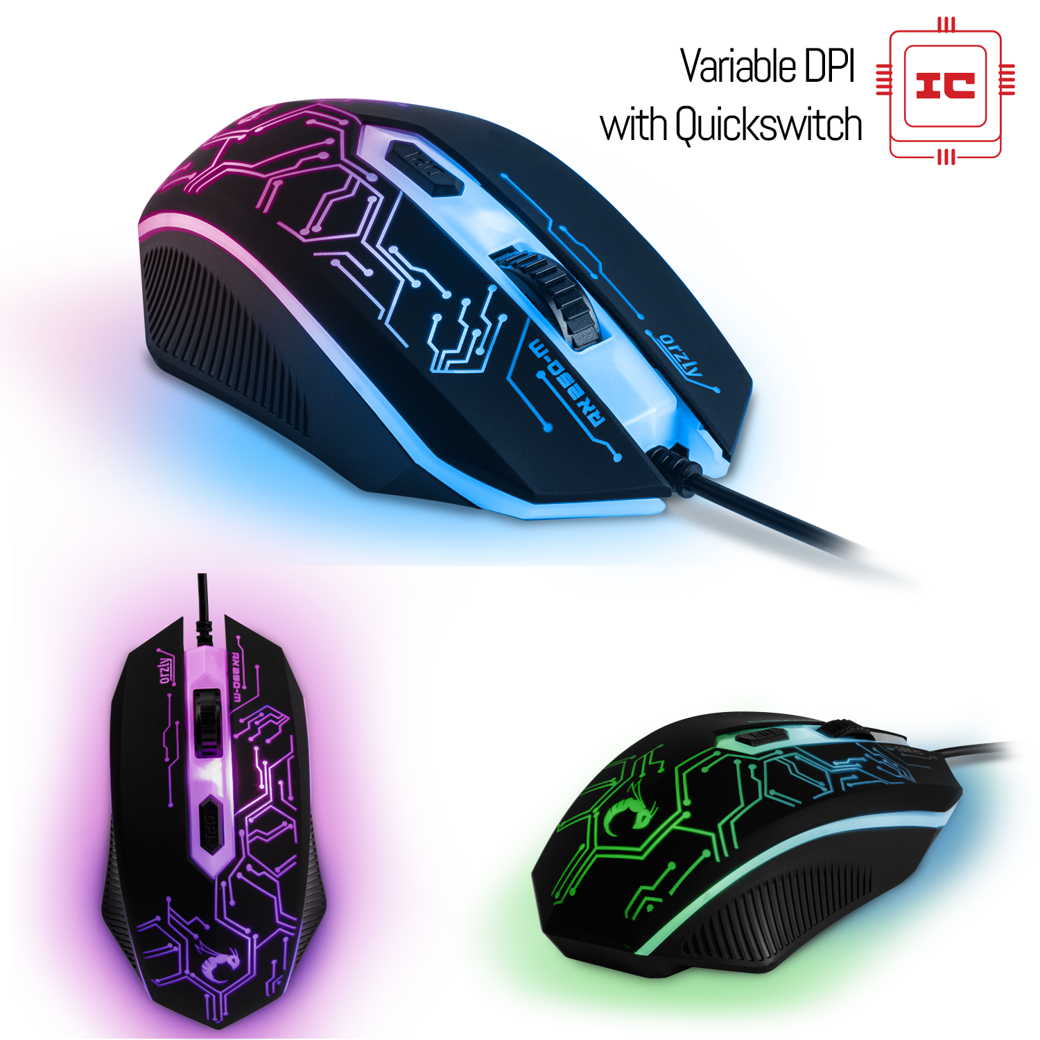 RX250-M Gaming Mouse - Orzly