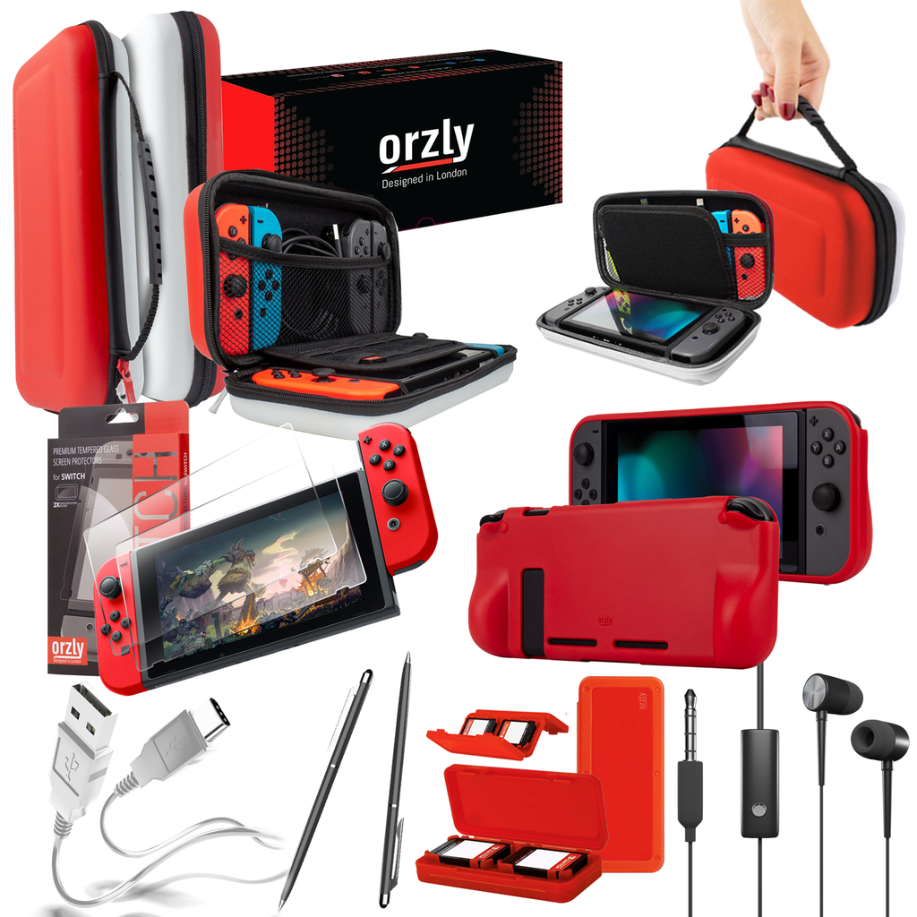 Essential Pack for Nintendo Switch Orzly