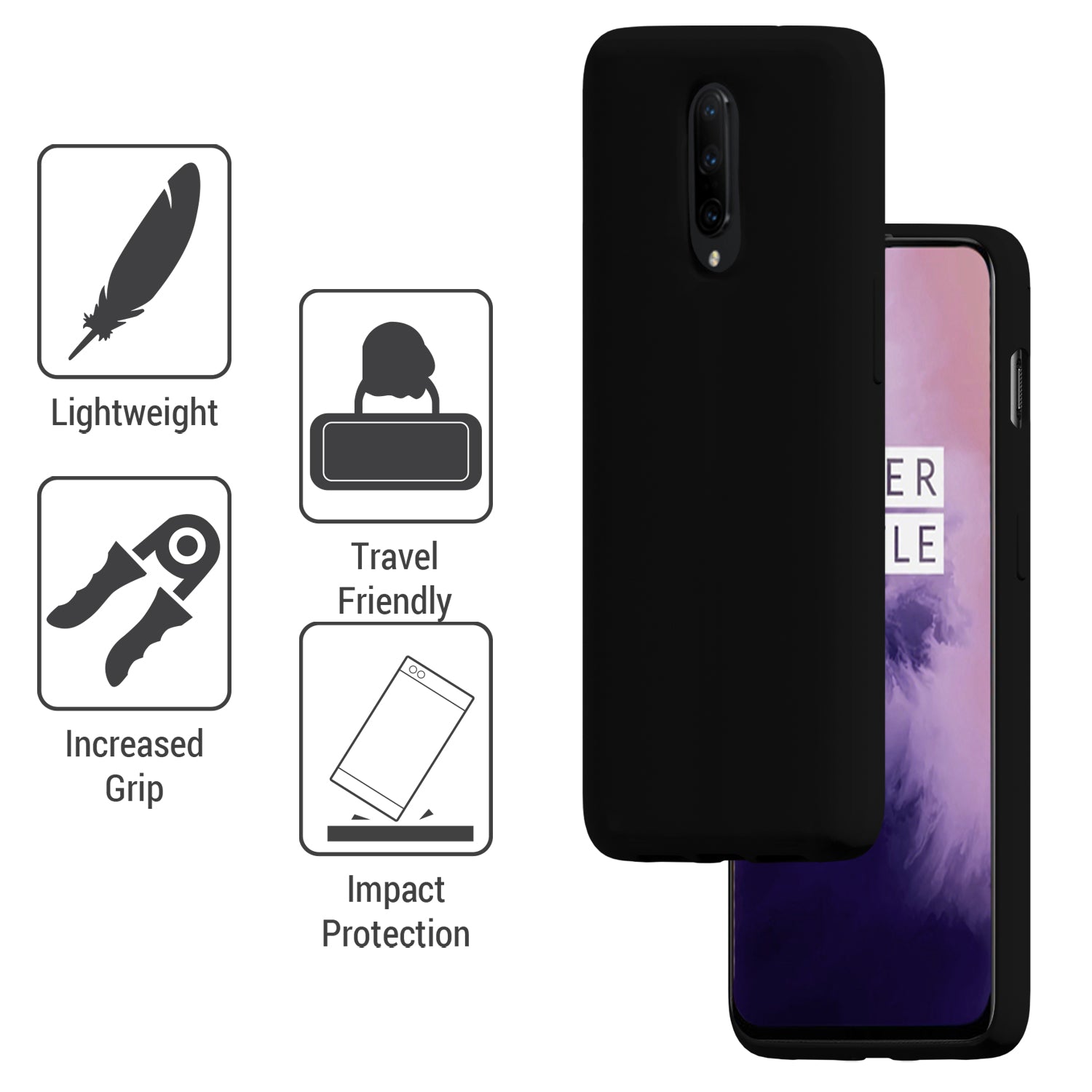 FlexiCase for OnePlus 7 Series - Orzly