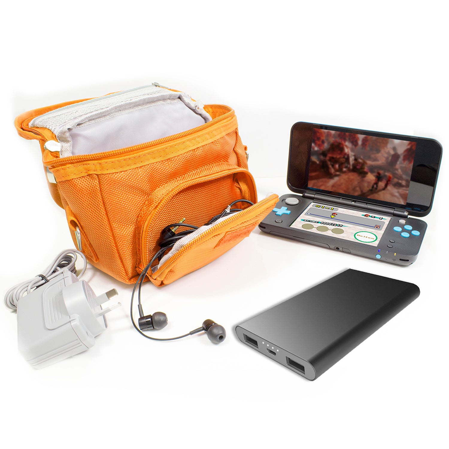 Game and Console Travel Bag for Nintendo DS - Orzly