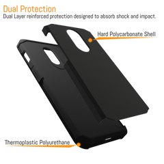 Duo-Armour Case for OnePlus 6T - Orzly