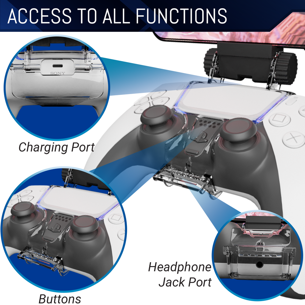 Mobile gaming hot sale clip for ps4
