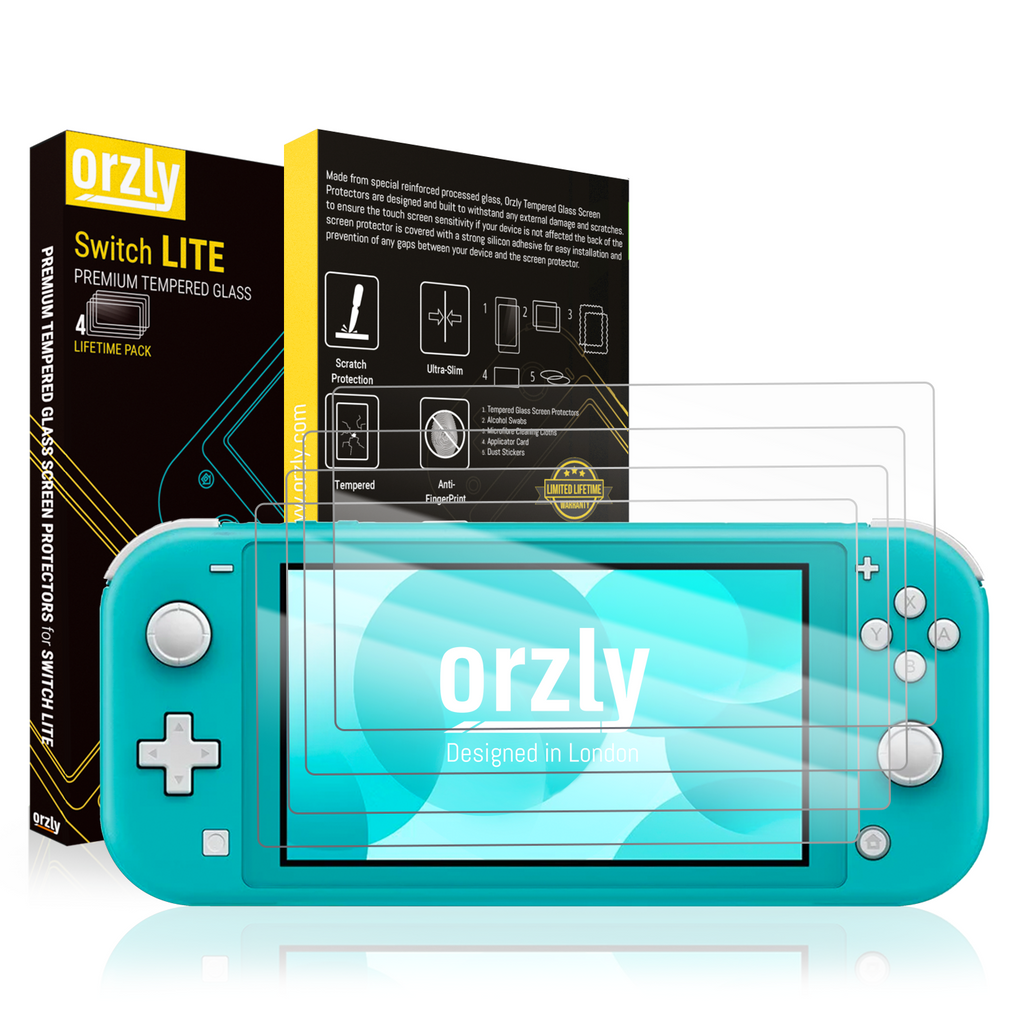 Orzly switch online lite screen protector