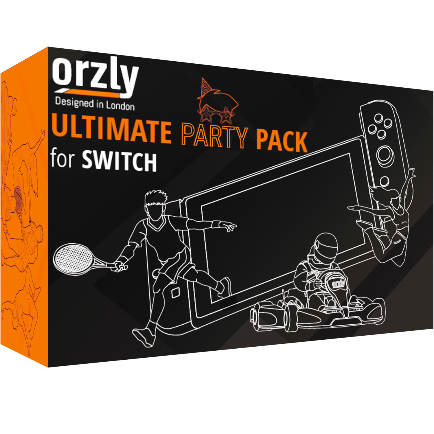 Ultimate Party Pack for Nintendo Switch - Orzly