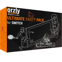 Orzly Auriculares para juegos con micrófono para Nintendo Switch OLED y  Lite Joycon Color Match con micrófono de luz LED y control remoto - Hornet