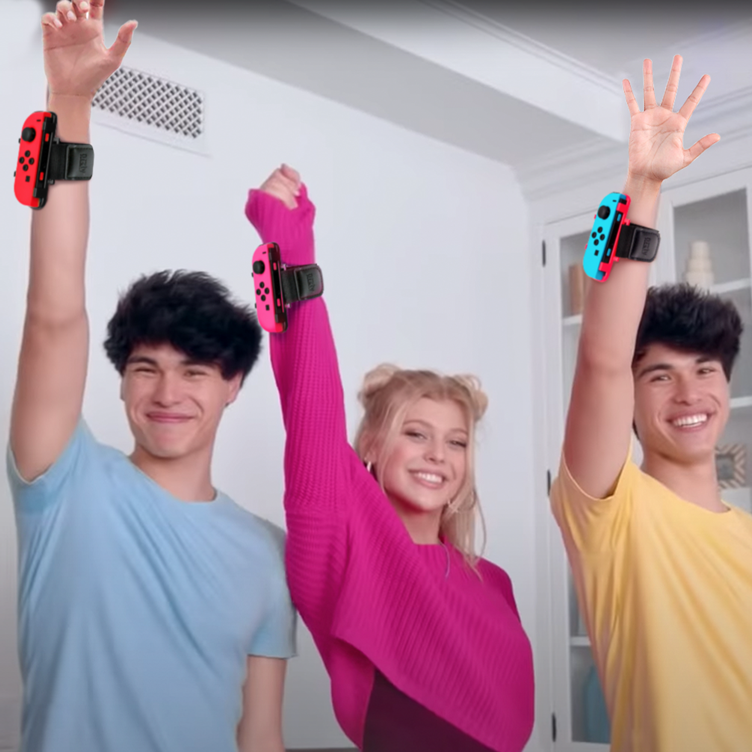 Joy-Con Wrist Bands for Nintendo Switch - Orzly