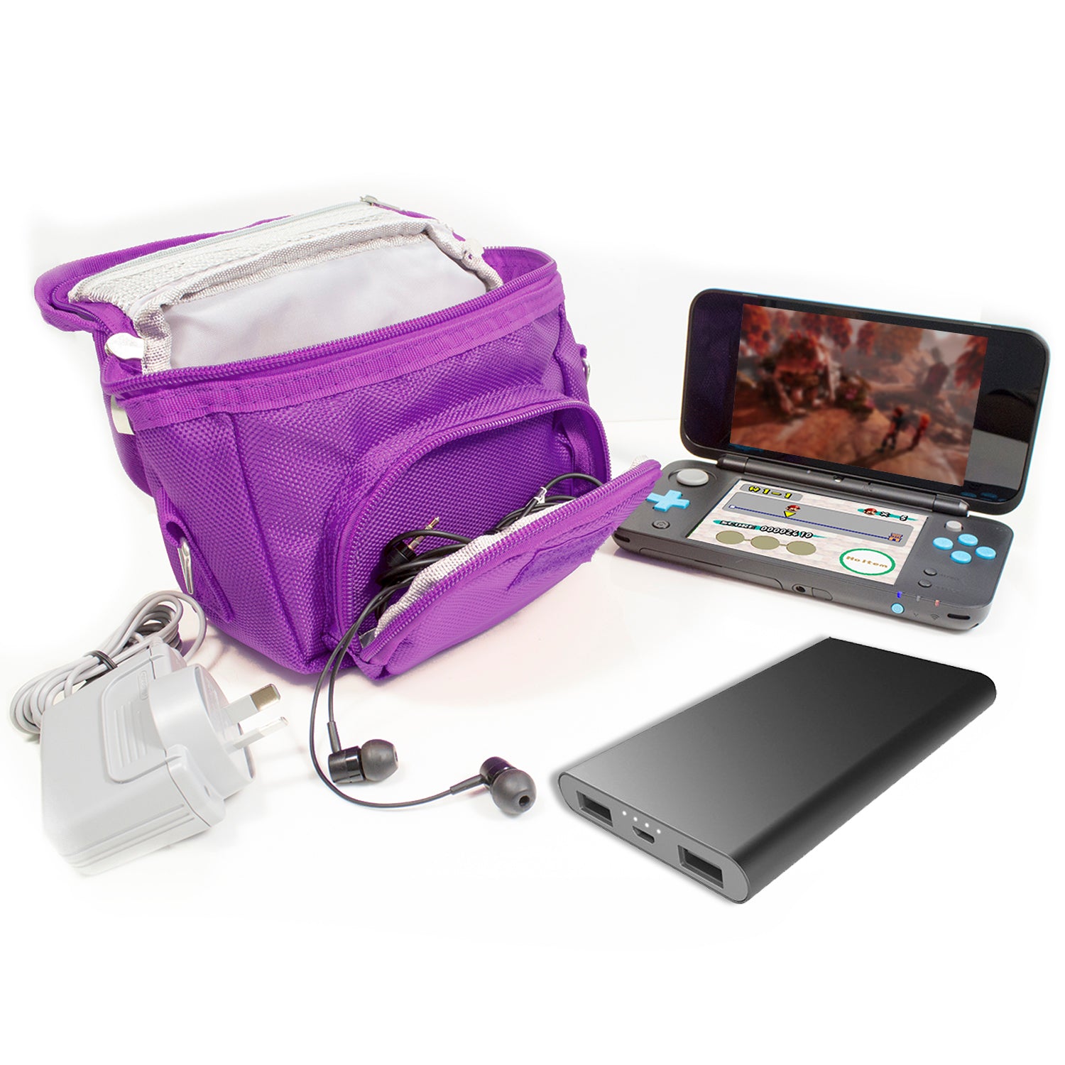 Game and Console Travel Bag for Nintendo DS - Orzly