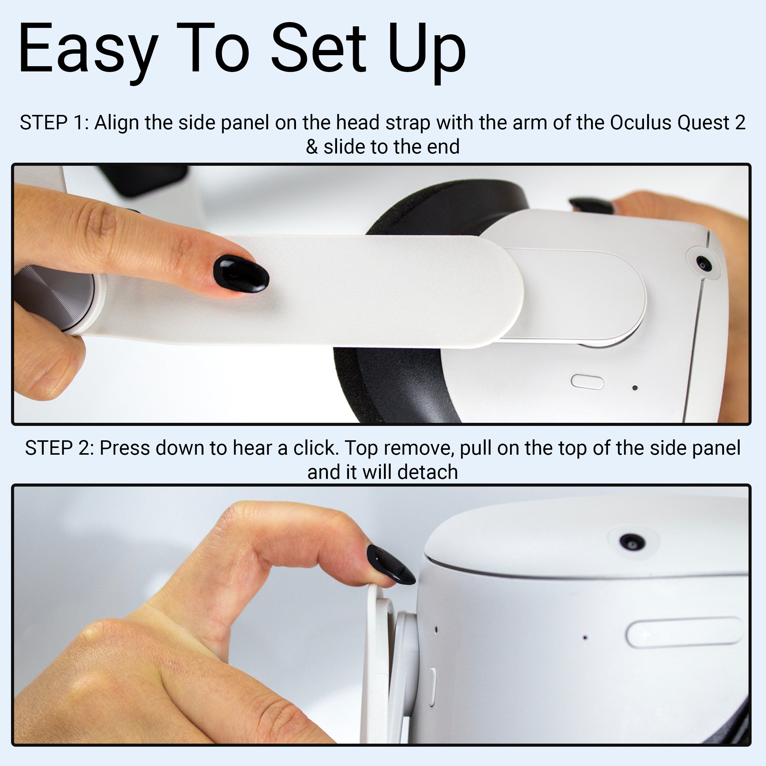 Meta/Oculus Quest Head Strap – Orzly - Main Image