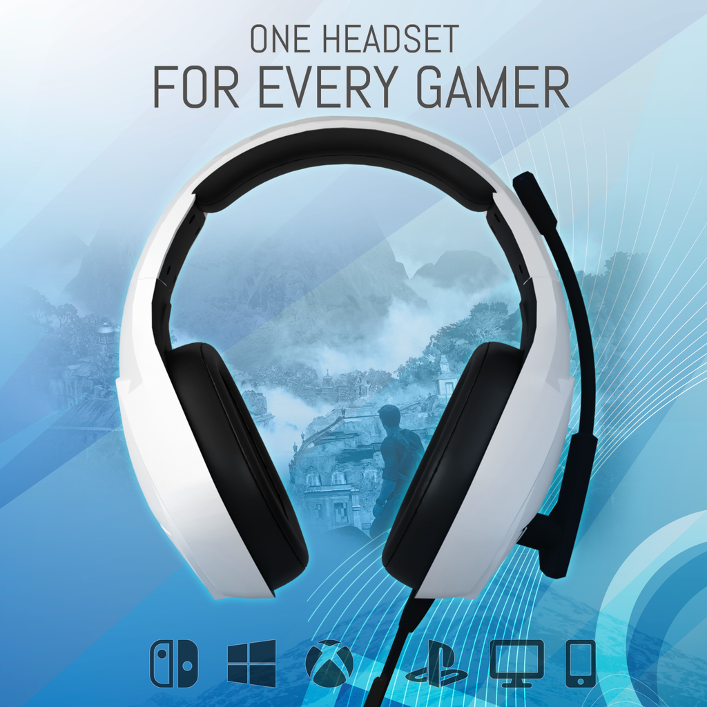 Orzly Gaming Headset for PC and Gaming Consoles: PLAYSTATION 5, PS4, Xbox Series X & S, Xbox One, Nintendo Switch & Google Stadia Stereo sound with noise cancelling mic - Hornet RXH-20 Siberia - Orzly