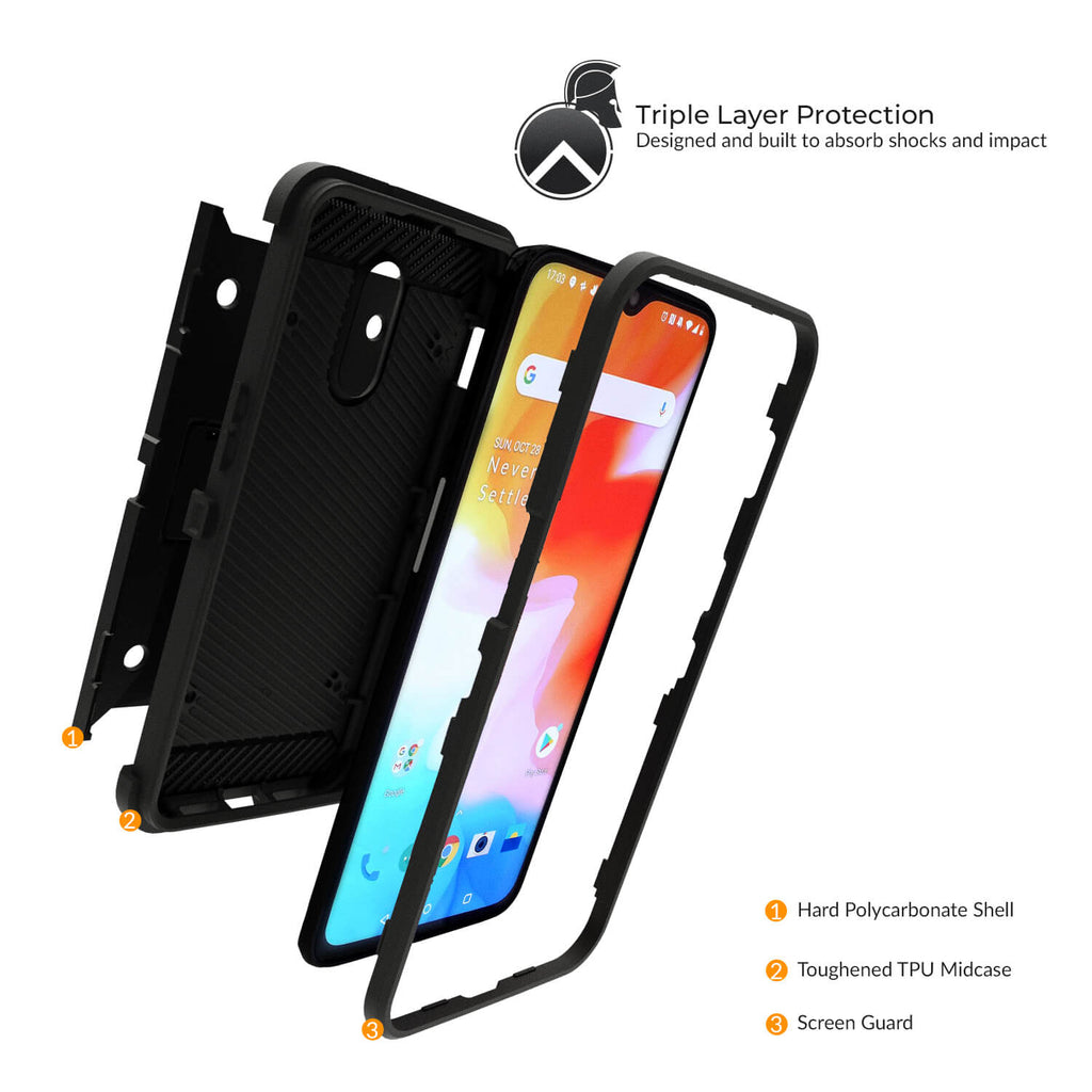 Spartan Case for OnePlus 6T Limited Edition - Orzly