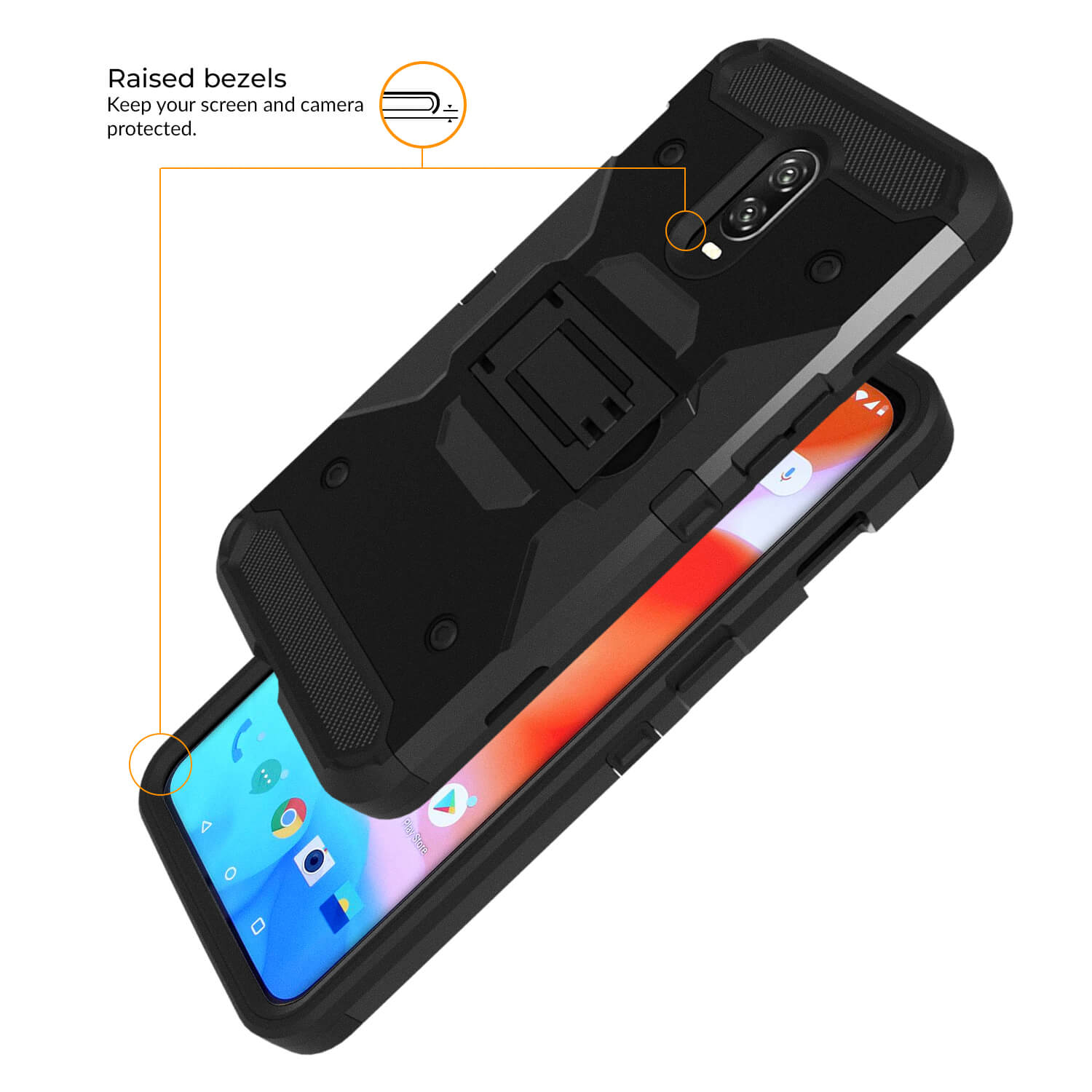 Spartan Case for OnePlus 6T Limited Edition - Orzly