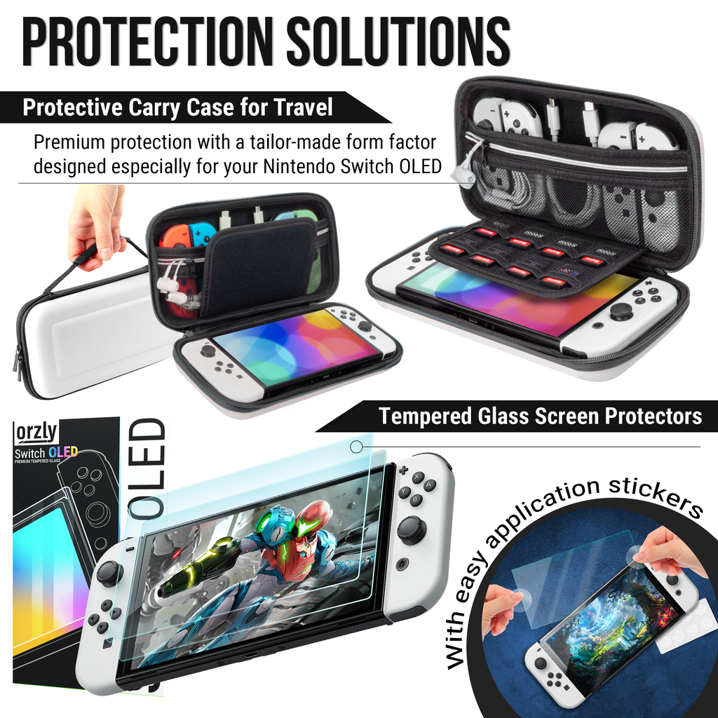 Accessories Switch Lite In Switch Case Orzly Switch Lite