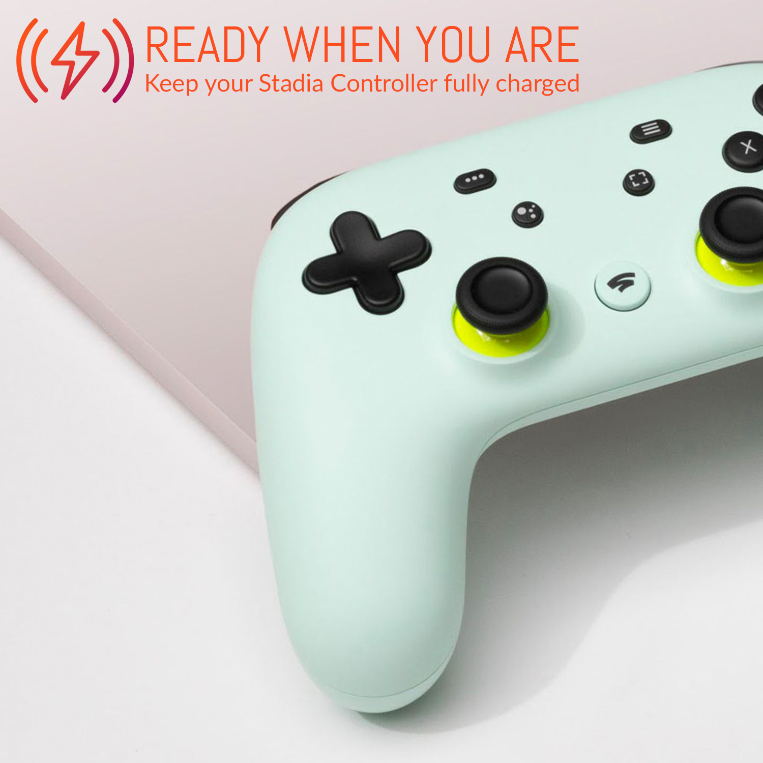 Stadia Controller Charging Dock - Duo-Charge Dock - Orzly