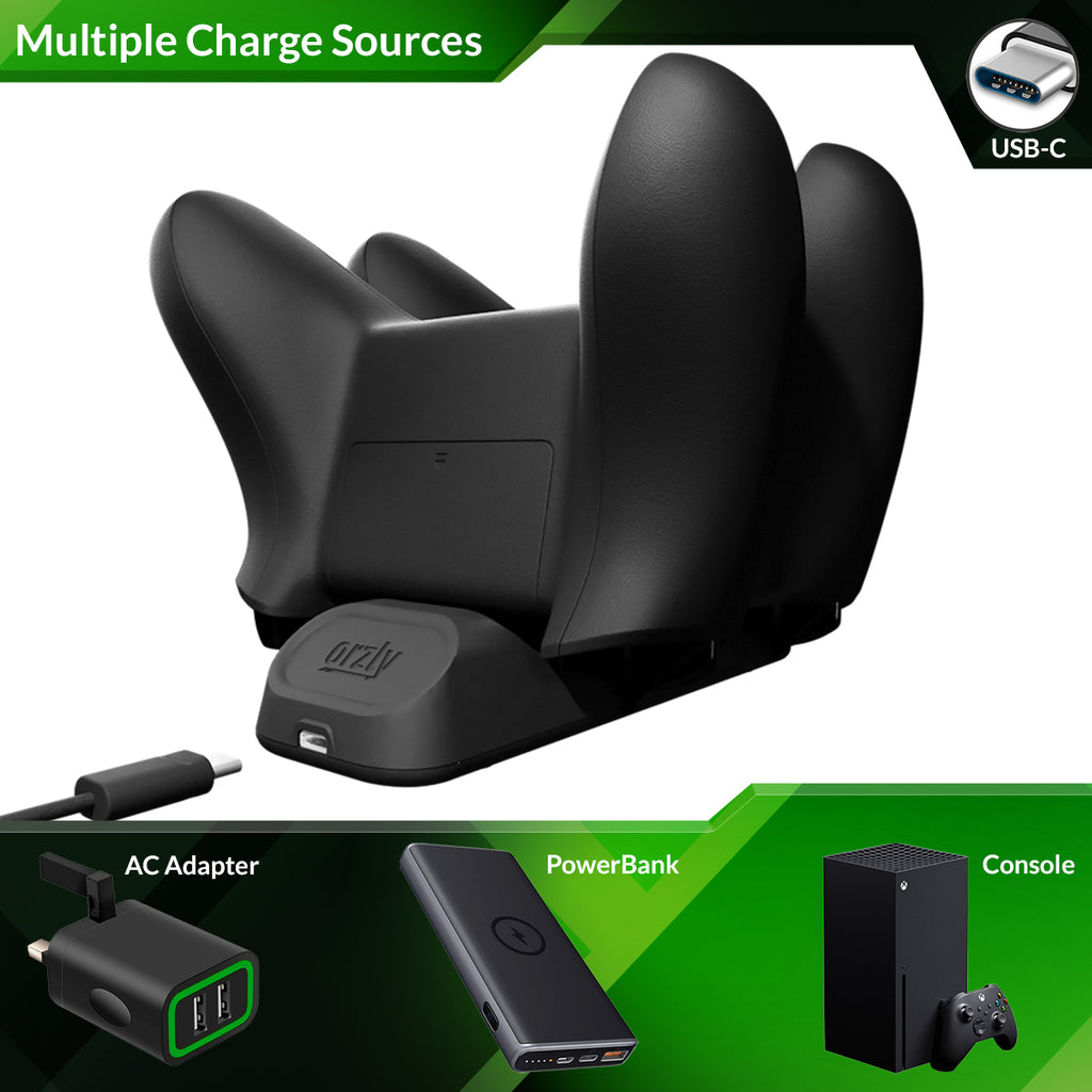 XBOX Series X/S Controller Charging Dock - Duo-Charge Dock | Orzly