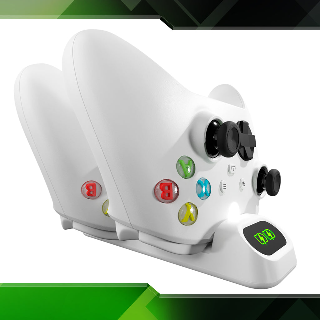 Cargador Base Joystick Para Xbox Series X/s Doble Orzly