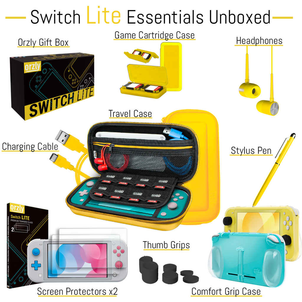 Orzly switch lite best sale accessories bundle