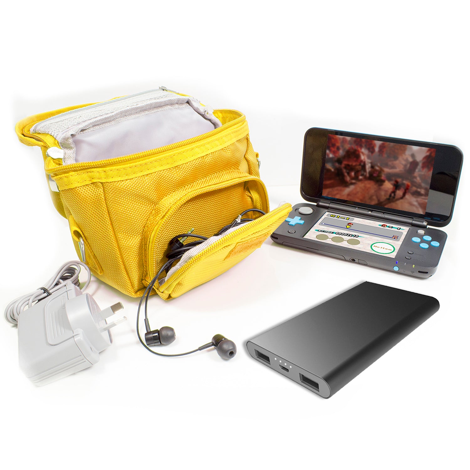 Game and Console Travel Bag for Nintendo DS - Orzly