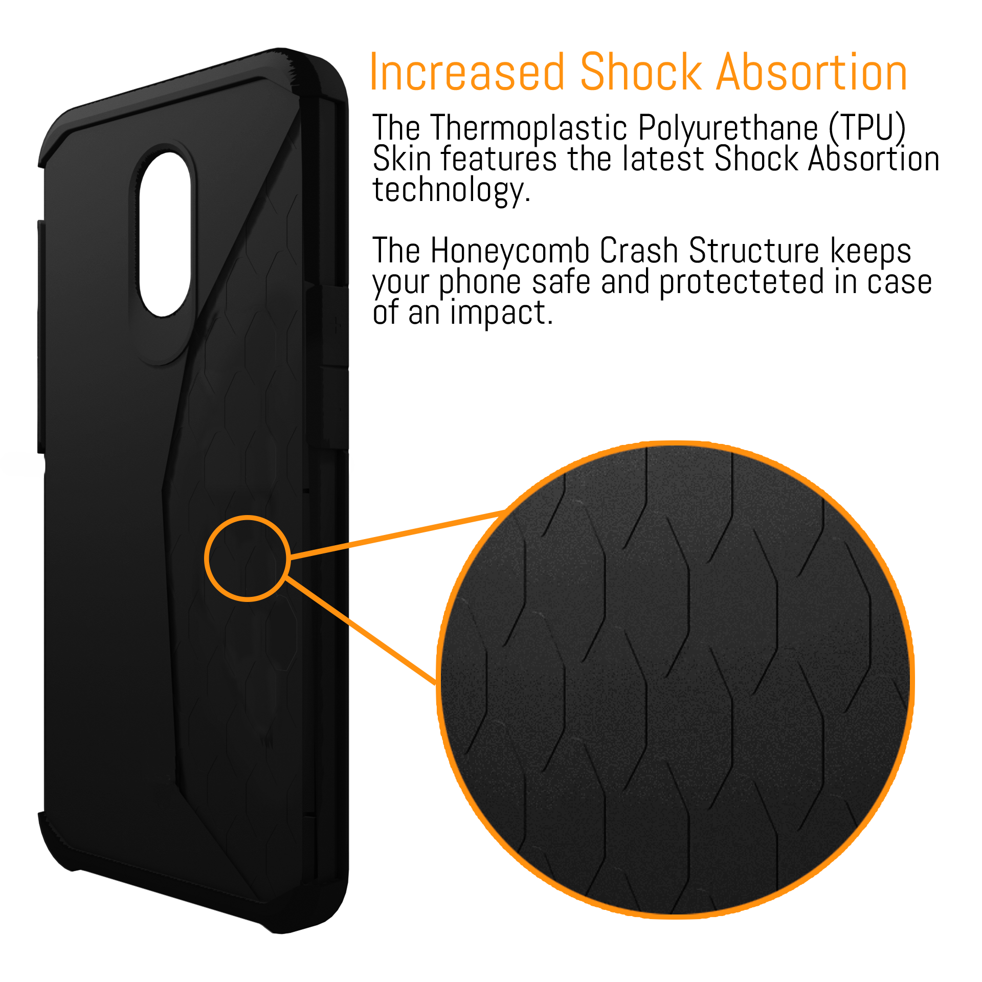 Duo-Armour Case for OnePlus 6T - Orzly