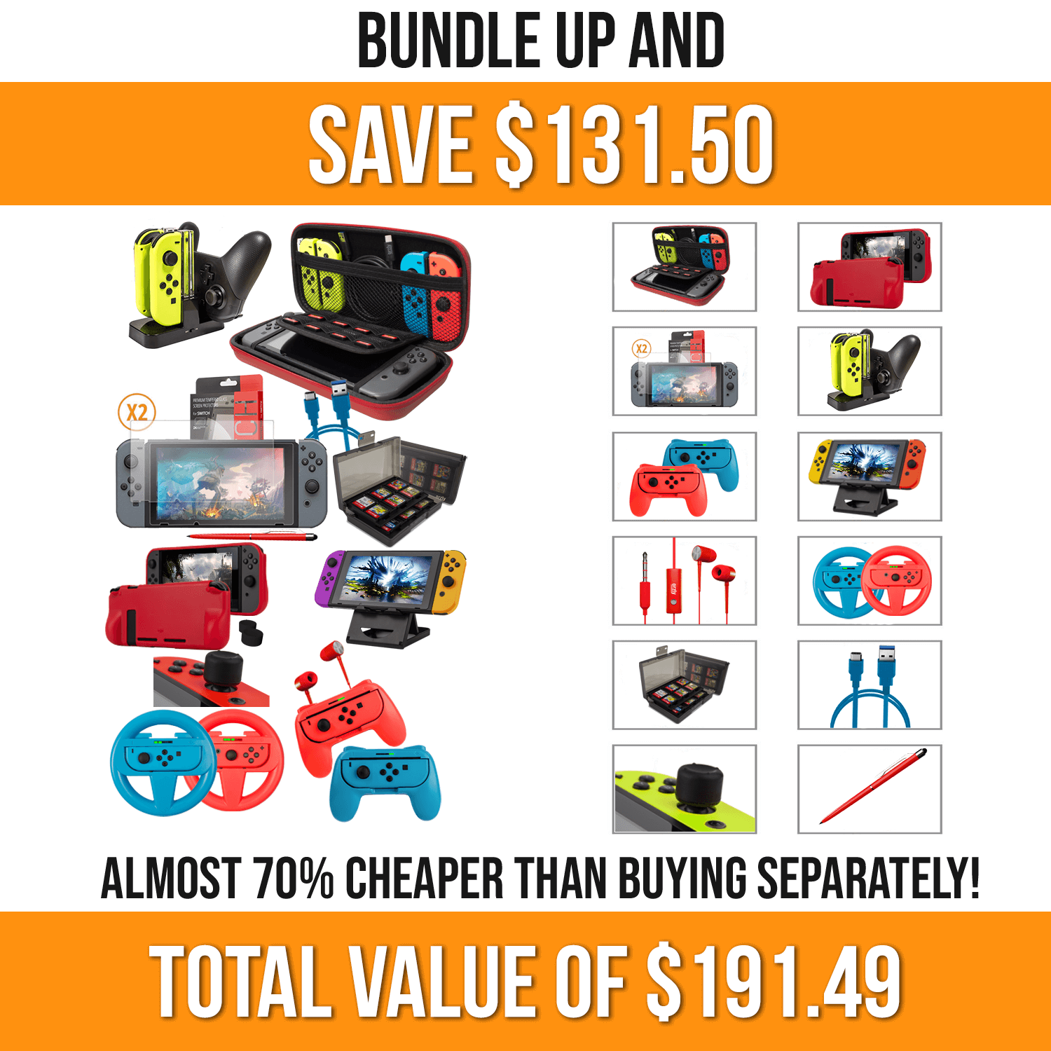 Orzly Nintendo Switch Accessories Best Orzly Switch Lite