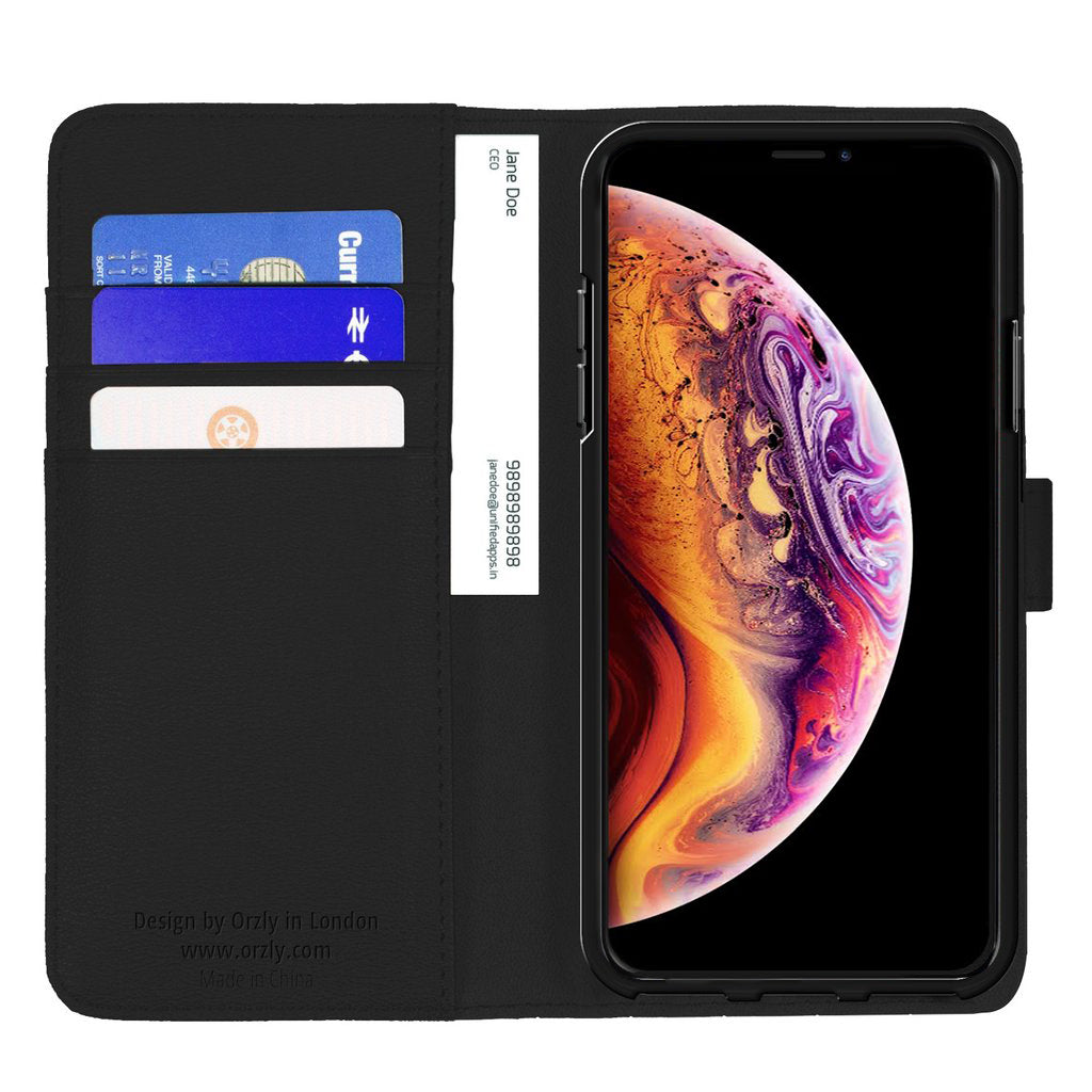 Multifunctional Wallet Case for Apple iPhone XS Max - Orzly