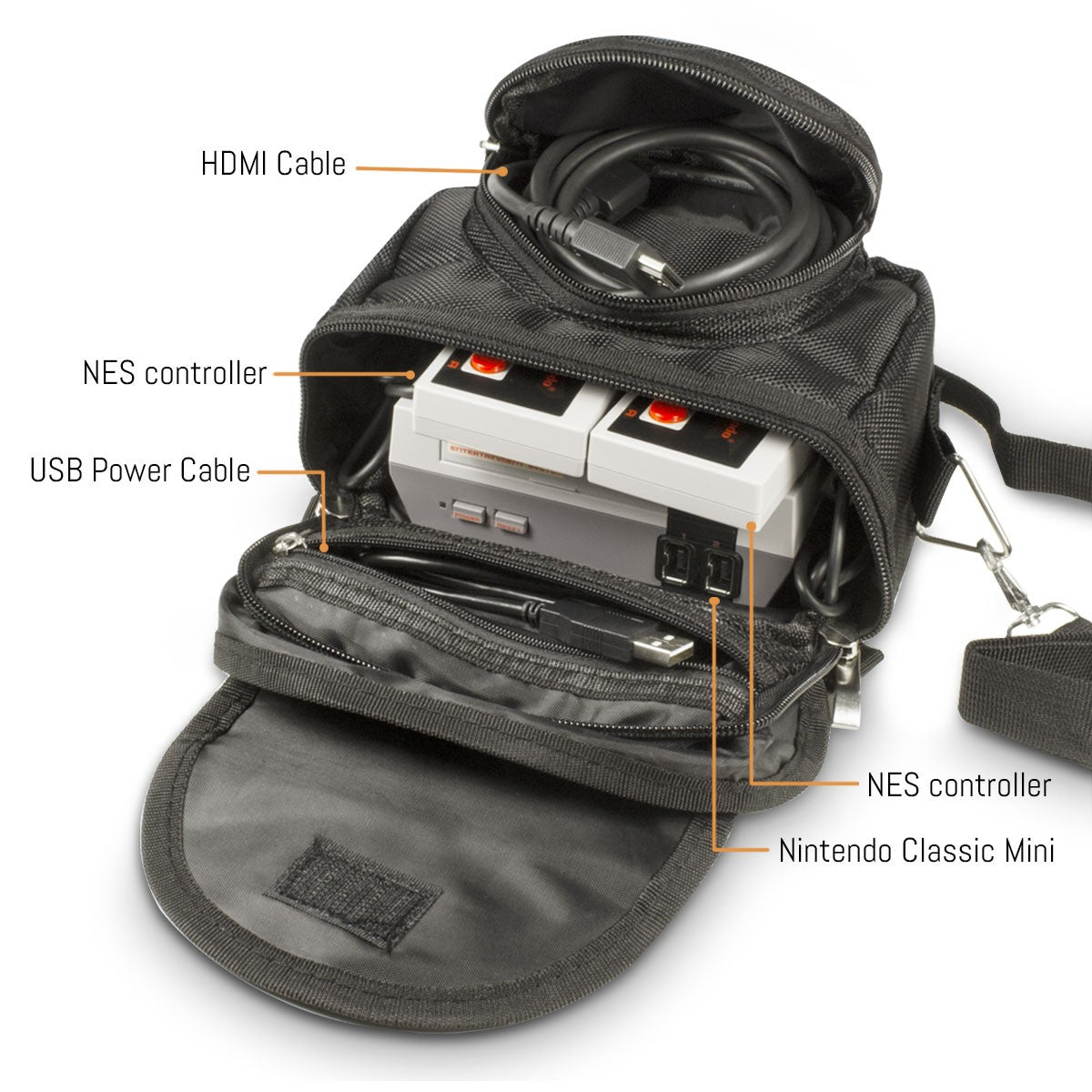 NES Classic Edition Travel Bag - Orzly