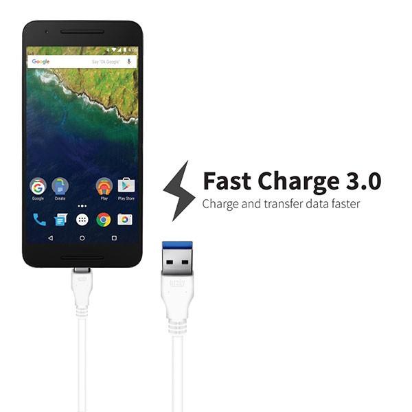 USB Type-C to Type-A Charging Cable [3 metres] - Orzly