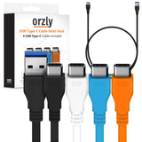 USB 3.0 Type-C to USB 1M - 4 Pack - Orzly