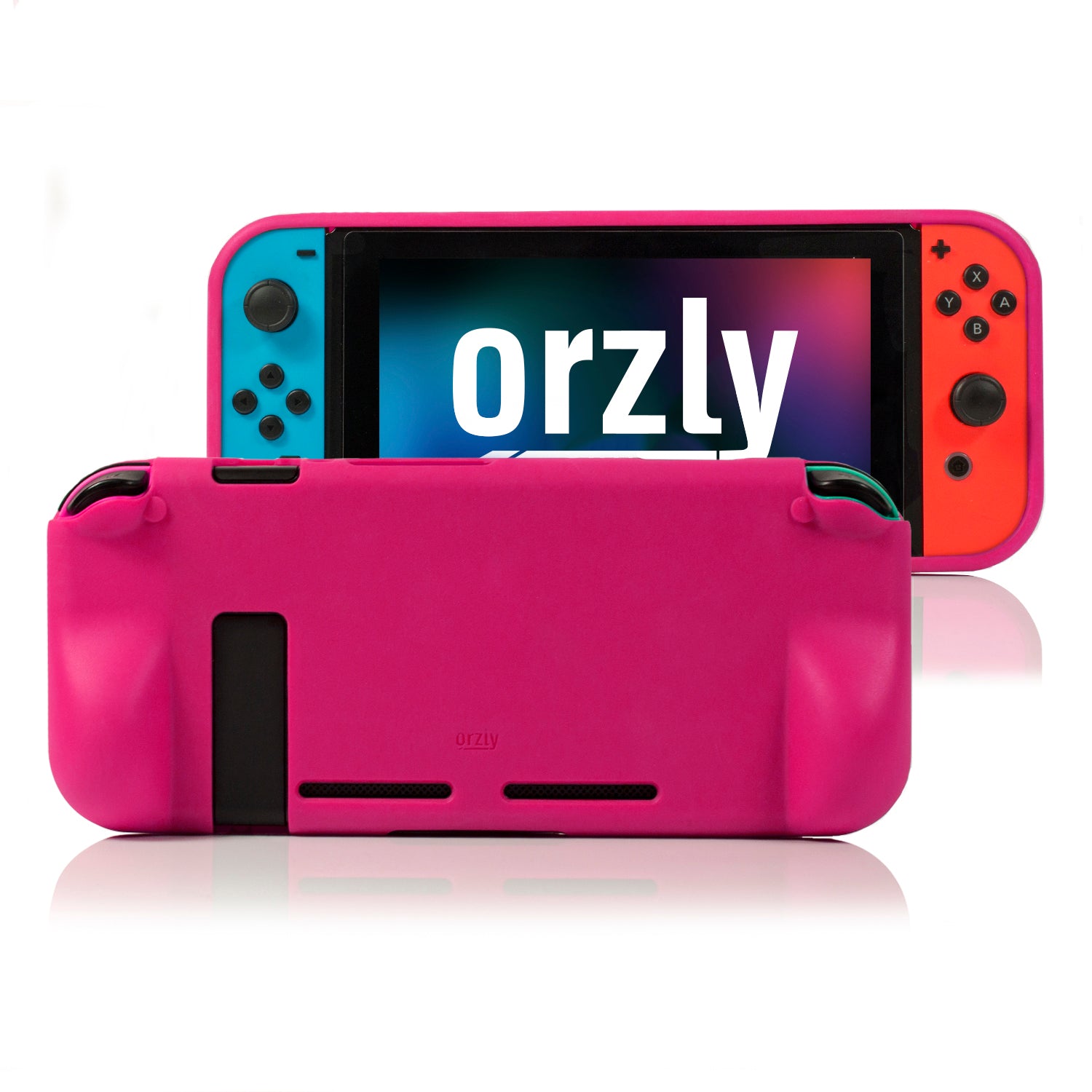 Protective case for Nintendo Switch console (2017 model), comfort Grip carry case with shock absorption - Orzly