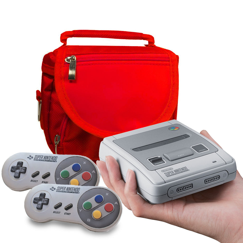 SNES MINI Classic Edition Travel Bag - Orzly
